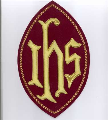 IHS Oval Emblem  # 329