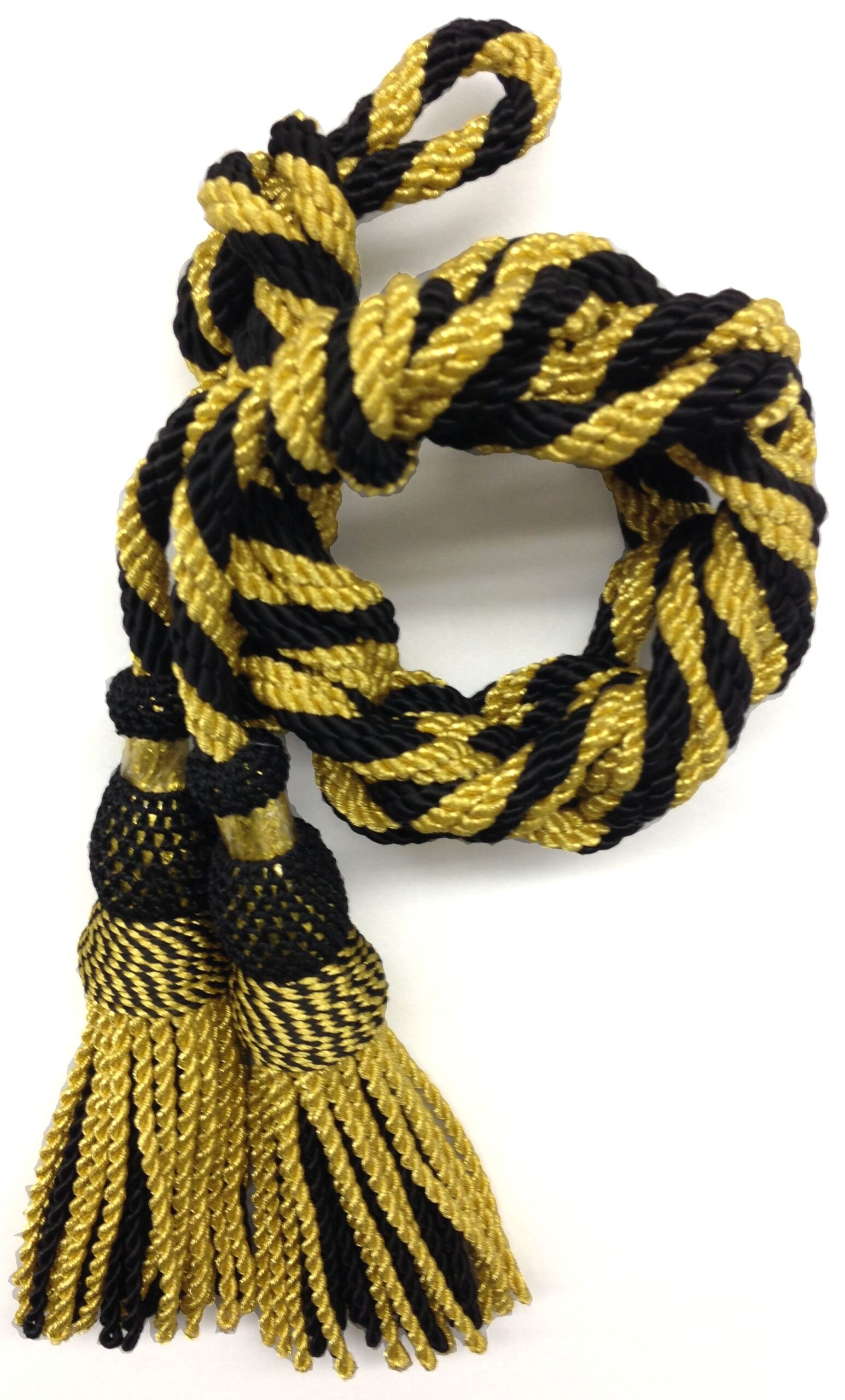 Art. C422 BLACK/GOLD 144" CINCTURE