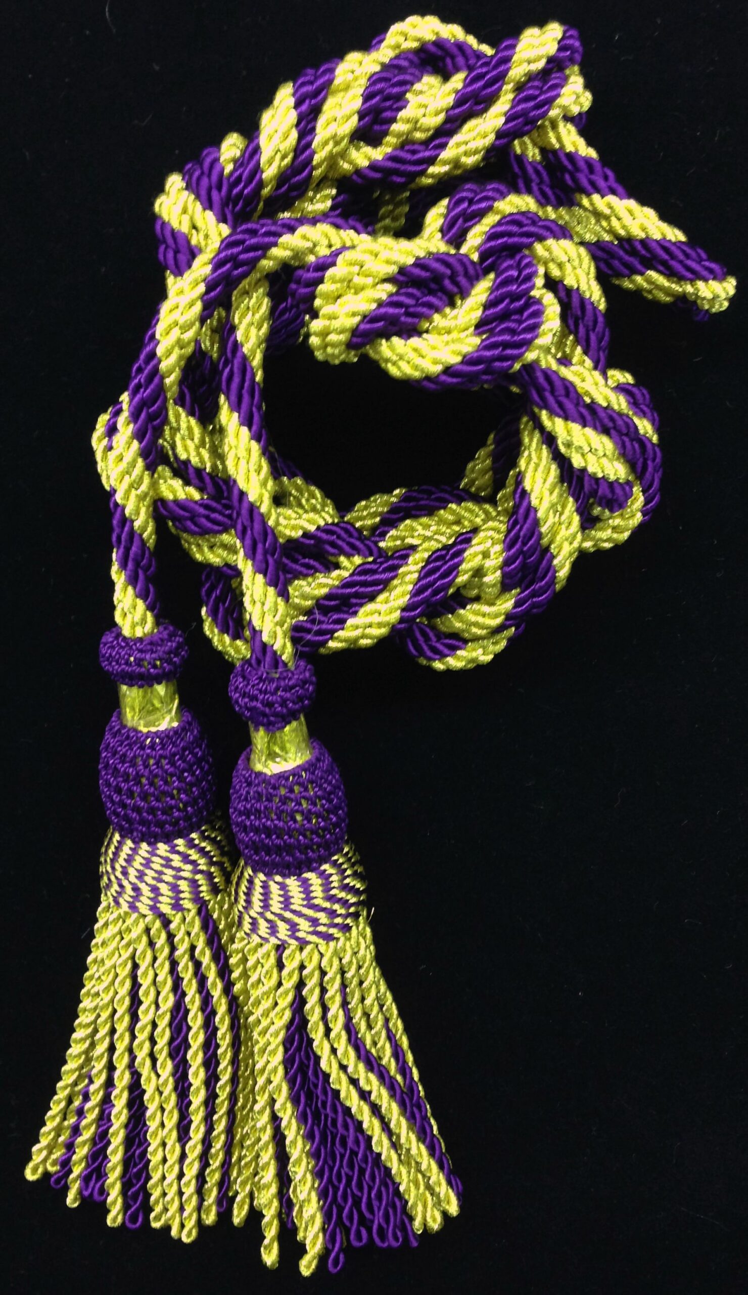 Art. C422 PURPLE/GOLD 144" CINCTURE