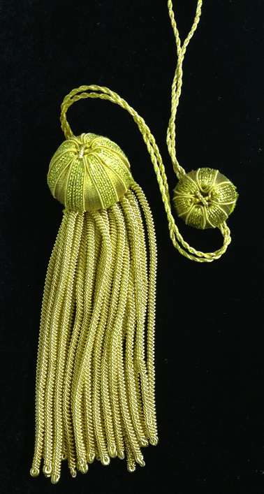 Doctoral Metallic Bullion Tassel