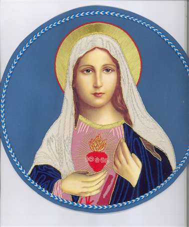 Sacred Heart of Mary Emblem # H