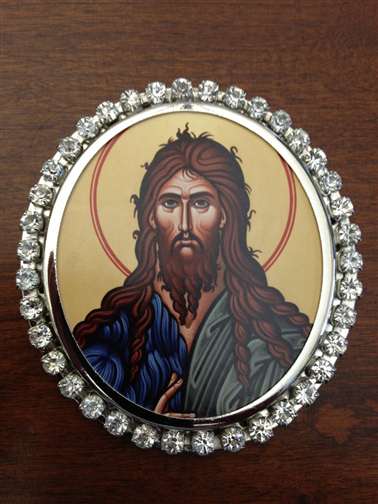 Jeweled Frame Icon 1 SILVER