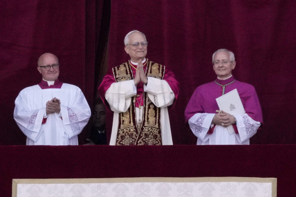 Happiness at the Vatican as new Pope Leo XIV is hailed to position.